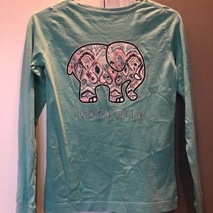 NWOT Ivory Ella  Perfect Fit Long Sleeve Shirt XS